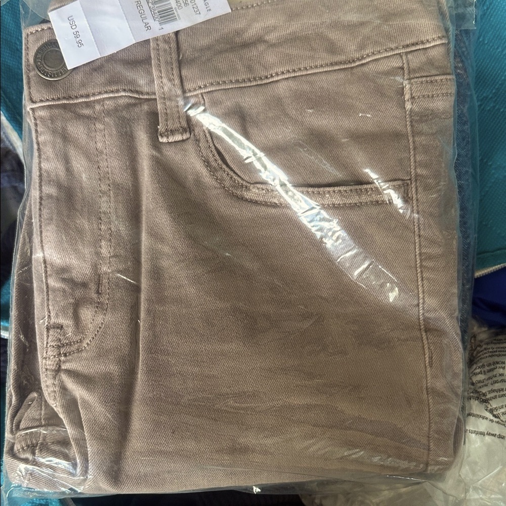 American Eagle Outfitters Tan Jeggings Next Level StretchNWT orig $60 size 6